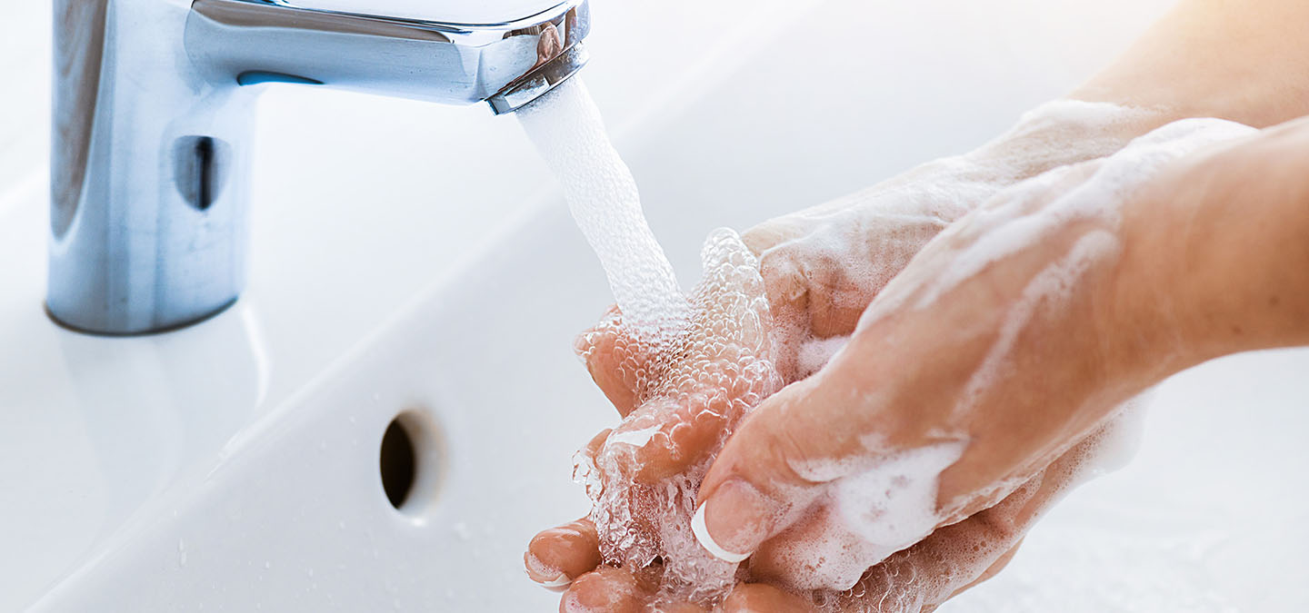 Gripa pri otrocih: pomembno je umivanje rok.